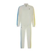 Stilfuldt hvidt polyester tracksuit