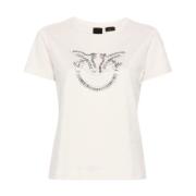 Love Birds Broderede T-shirts