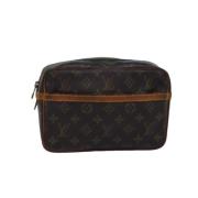 Pre-owned Canvas louis-vuitton-tasker