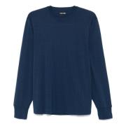 Crew Neck Sweatshirt i Lyocell/Bomuld