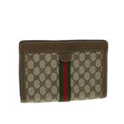 Pre-owned Canvas gucci-tasker