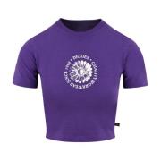 Blomstret Print Have T-shirt Kvinder