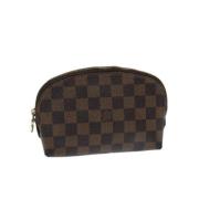 Pre-owned Coated canvas louis-vuitton-tasker