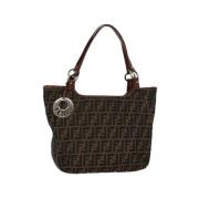 Pre-owned Canvas fendi-tasker