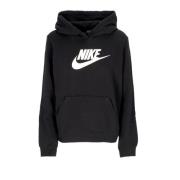 Sportswear Club Fleece Hoodie Sort/Hvid