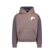 Moonlight Stamp Hoodie Vintage Grey