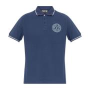 Polo med broderet logo