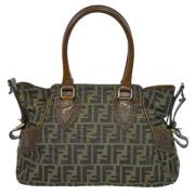 Pre-owned Canvas fendi-tasker