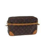 Pre-owned Canvas louis-vuitton-tasker