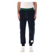 Marinefarvede Blokerede Sweatpants AW24