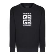 Sort Sweatshirt med Logo