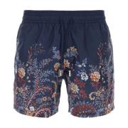 Stilfulde Navy Blue Swim Shorts