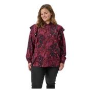 Bluse med Paisley-mønster Rikke