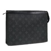 Pre-owned Canvas louis-vuitton-tasker