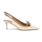 Hvide Bow Slingback Pumps