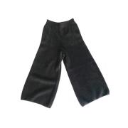 Racoon Cashmere Wide Leg Pants