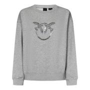 Grå Love Birds Sweatshirt