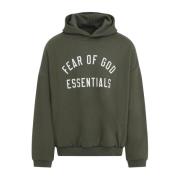 Militær Fleece Hoodie