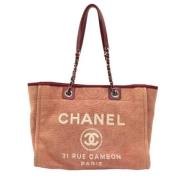 Pre-owned Canvas chanel-tasker