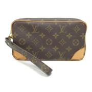 Pre-owned Canvas louis-vuitton-tasker