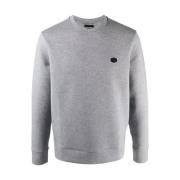 Grå Melange Sweatshirt 8n1md1 1jhsz