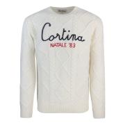 Bergen Crewneck Sweater Hvid