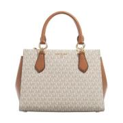 Canvas Satchel Vanilla Acrn Taske