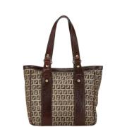 Pre-owned Canvas fendi-tasker