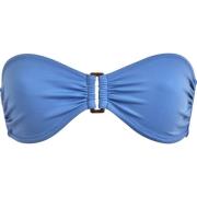 Solid Bandeau Bikini Top til kvinder