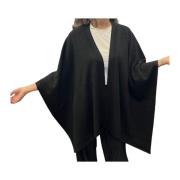 Dame Bomuld Poncho, Stil 454960146