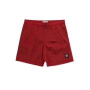 Røde Compass Logo Badeshorts