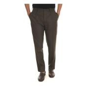 Flannel Chino Bukser med Front Darts