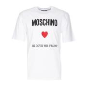 Hvid T-shirt In Love We Trust