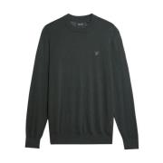 Grå Merino Crew Neck Sweater