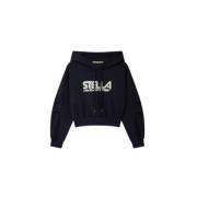 Logo Hættetrøje Sweatshirt Navy Blå