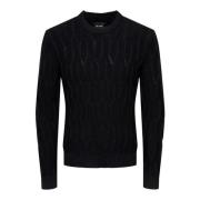 Herre Rund Hals Sweater