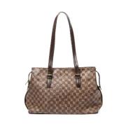 Pre-owned Coated canvas louis-vuitton-tasker