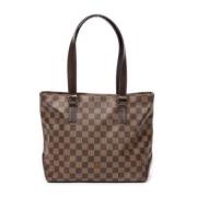 Pre-owned Coated canvas louis-vuitton-tasker