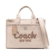 Broderet Logo Canvas Cargo Tote Taske