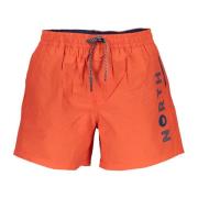 Orange Mænds Svømmeboksershorts