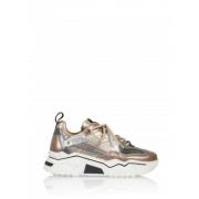 Chunky Sole Metallic Sneakers til kvinder