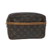 Pre-owned Canvas louis-vuitton-tasker