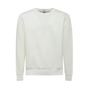 Tekstil sweatshirt med logo print