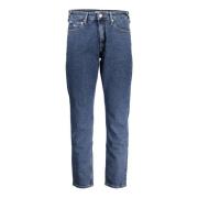 Blå Denim Jeans Austin Slim Tapered