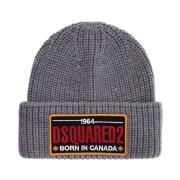 Ribbet Uld Oversize Beanie Hat