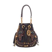 Elegant Arabesque Bucket Bag in Sort