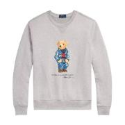 Grå polar fleecejakke Polo Bear