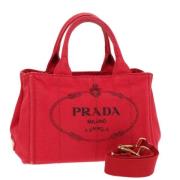 Pre-owned Canvas prada-tasker