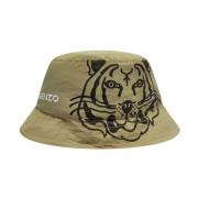 Grøn Tiger Bucket Hat