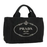 Pre-owned Canvas prada-tasker